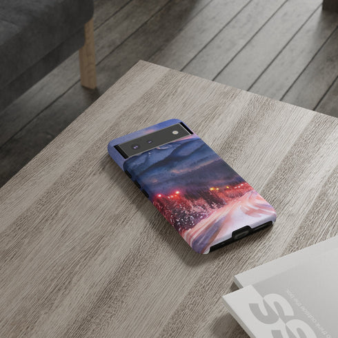 Christmas in Vail Colorado - Impact Resistant Phone Case
